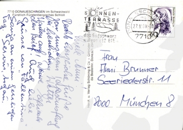 Donaueschingen - D 1988 95 002 ●